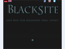 Tablet Screenshot of blacksite-metal.com